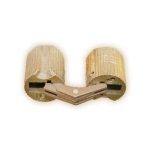 BISAGRA OCULTA 14 MM LATON BRILLANTE