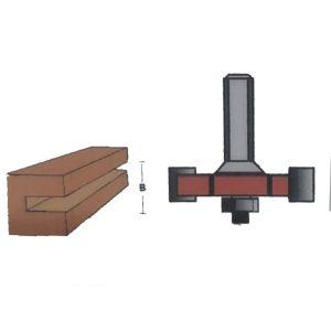 BROCA RANURADOR CON BALERO 1/2X3/8CARBURO