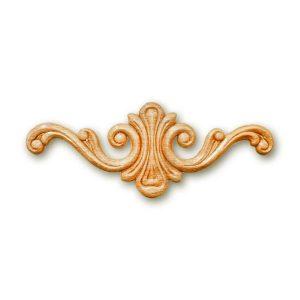 Artefacto decorativo de madera tallada para muebles
