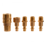 ACOPLADOR RÁPIDO DE 5 PIEZAS LATÓN