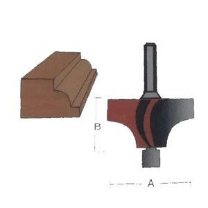 BROCA CORTADOR MOLDURA 1/4X5/8 CON BALERO