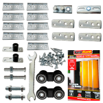 CARRETILLA PARA 4 PUERTAS PLEGADIZAS