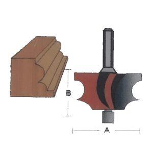 BROCA TURQUEZA CON GUIA 1/4 X 1 1/8