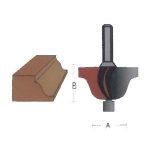 BROCA ROMANA EN CARBURO CON GUIA