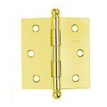 BISAGRA FANAL CON PERNO DE BOLA 3×3 LATÓN
