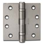 BISAGRA 4.5X4.5 3.3MM CON BALERO PLANA CROMO SATINADO