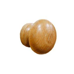 Botón de madera para cajón hongo 3.5cm diámetro
