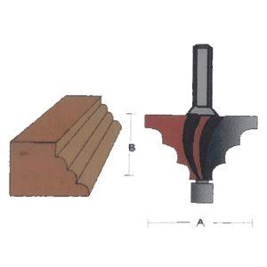 BROCA MURCIELAGO CON GUIA 1/4 X 1 1/8