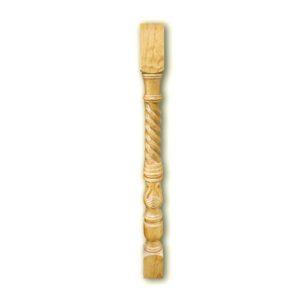 Balaustre para barandal figura cisne y torsal caramelo 3X3?