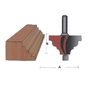 BROCA ESPAÑOLA CARBURO C/GUIA 1/4X1 1/8