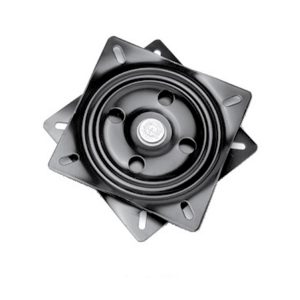 BASE GIRATORIA NEGRA 6 1/2 X 6 1/2