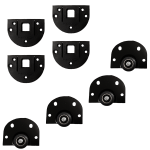 CARRETILLAS PARA CLOSET DUCASSE PARA 2 PUERTAS