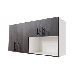 Alacena 4 puertas para microondas, para cocina, 1.20m (DIFERENTES TONOS)