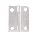 BISAGRA NÍQUEL SATINADA DE 1 CON TORNILLO