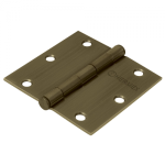BISAGRA PLANA DE 2? LATÓN ANTIGUO