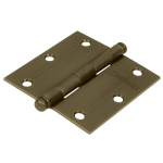 BISAGRA LATÓN ANTIGUO REDONDA DE 3 1/2?