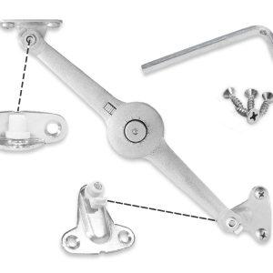 BRAZO ELEVABLE PARA PUERTA DE COCINA, CLÓSET O GABINETE
