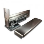 BISAGRA DE PISO PHILLIPS DE CROMO SATINADO