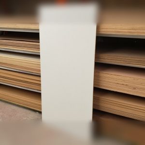 AGLOMERADO LAMINADO BLANCO 2 CARAS CON 19MM DE ESPESOR
