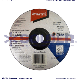 DISCO DESBASTE 7? MAKITA COD. MAA- B44286