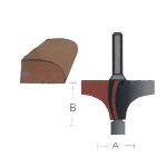 BROCA REDONDEADOR 1/4 X 7/8 CON GUIA