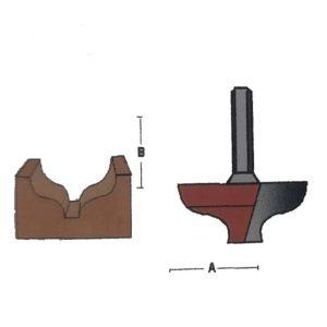 BROCA EMBUTIR GELI 1/4X 1 1/8