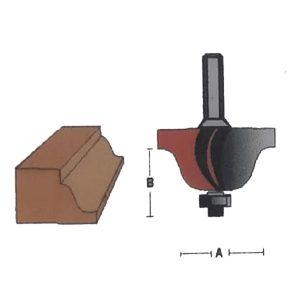 BROCA ROMANA CARBURO C/BALERO 1/4X1 1/4