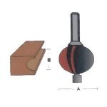 BROCA GLOBO CON GUIA 1/4 X 7/8